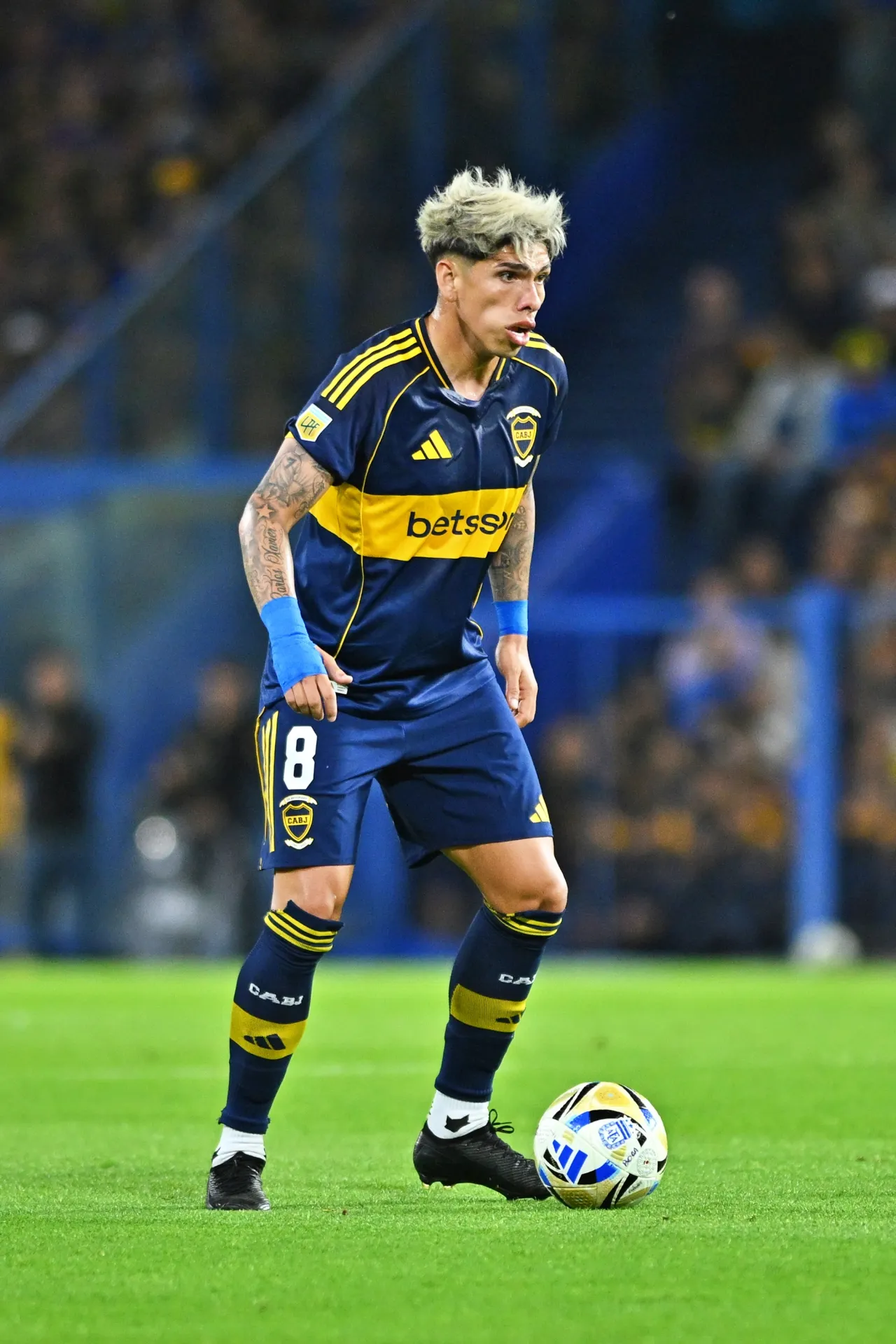 Carlos Palacios será ausencia en debut de Boca Juniors en 2026 (Getty Images)