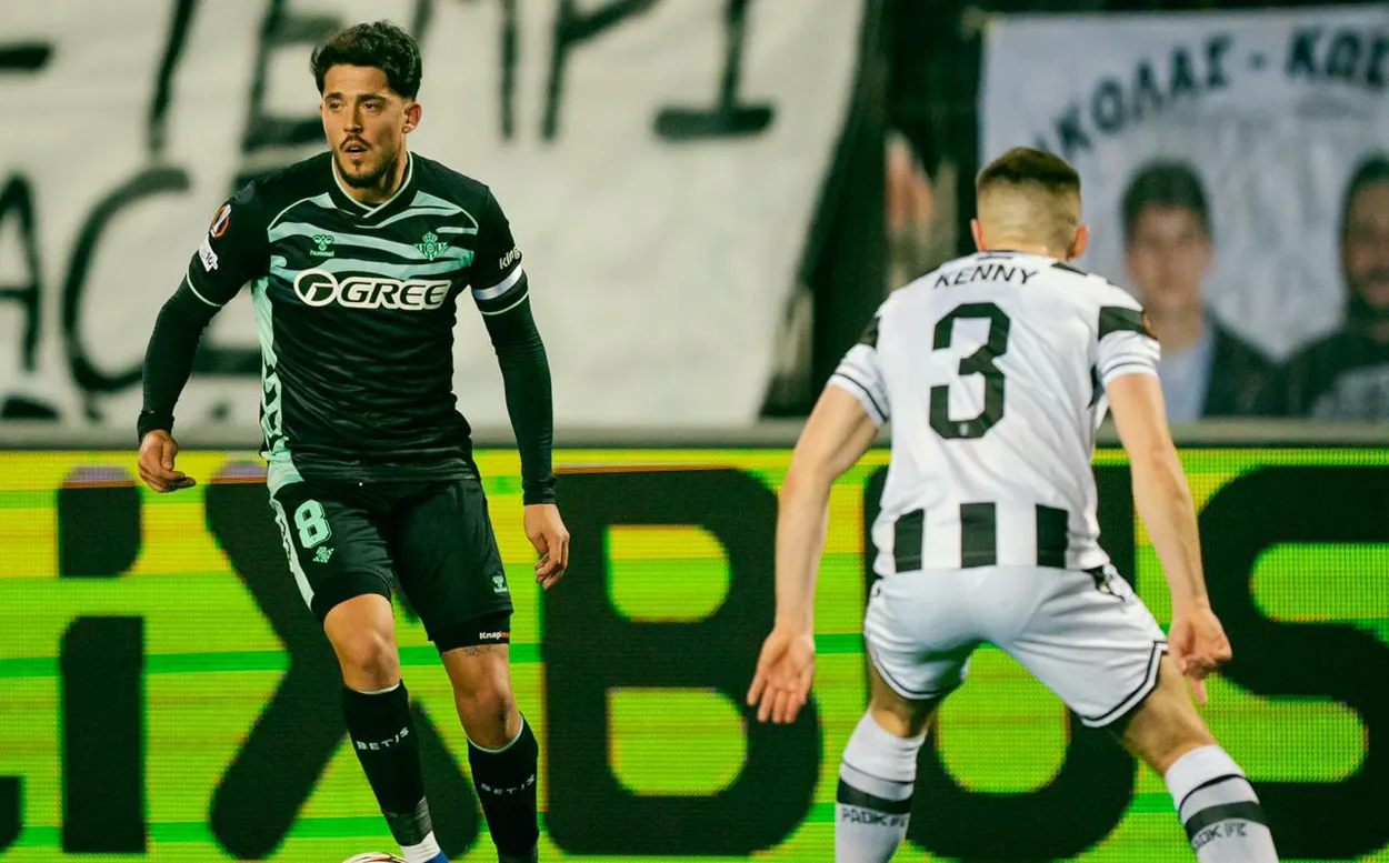 Pellegrini lamentó la derrota del Betis contra PAOK.