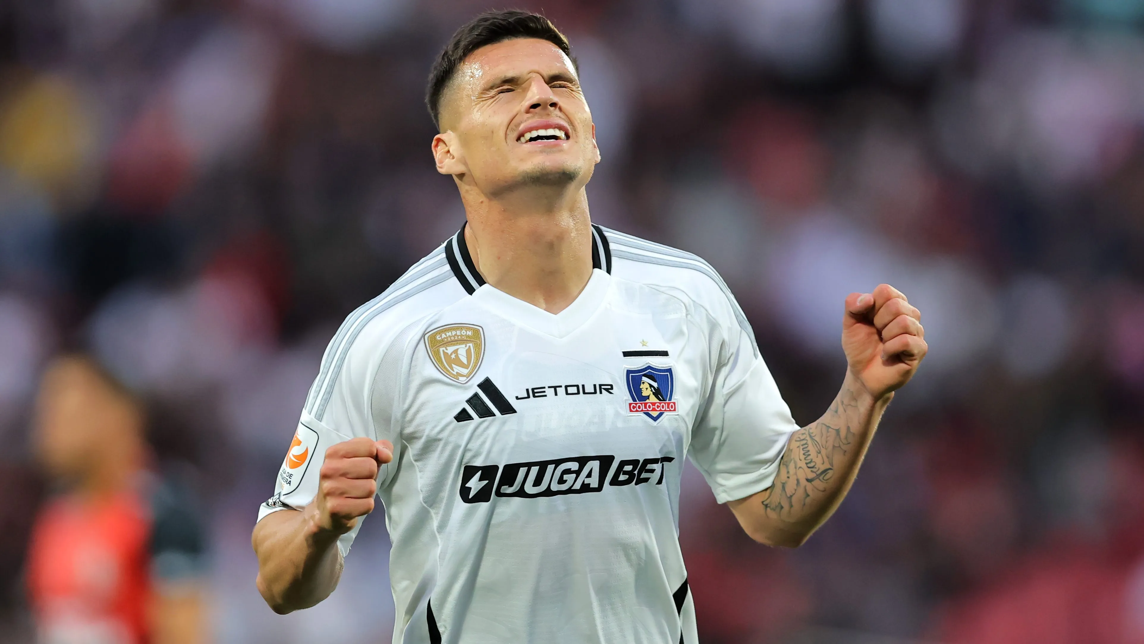 Lucas Cepeda se despidió del plantel de Colo Colo y se va al Elche. Foto: Photosport.