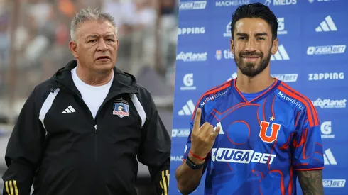 Claudio Borghi analizó al nuevo delantero de U. de Chile.