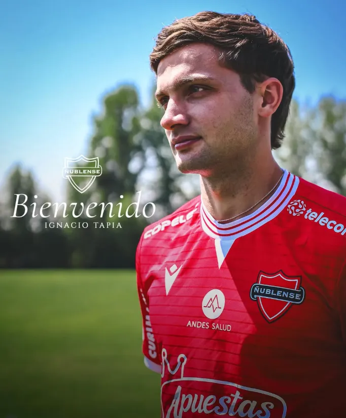 Ignacio Tapia llega a los Diablos Rojos desde Argentina. Foto: Ñublense.