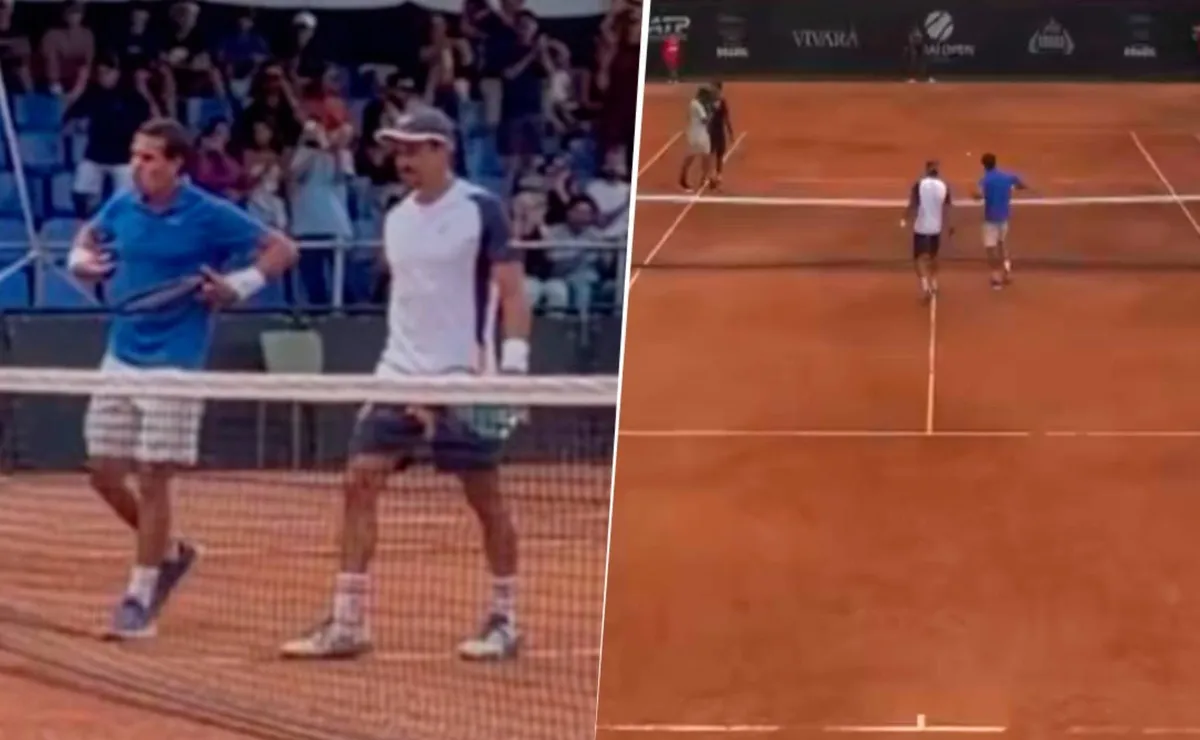 Detienen a tenistas por gestos racistas en Brasil Detienen a tenistas por gestos racistas en Brasil