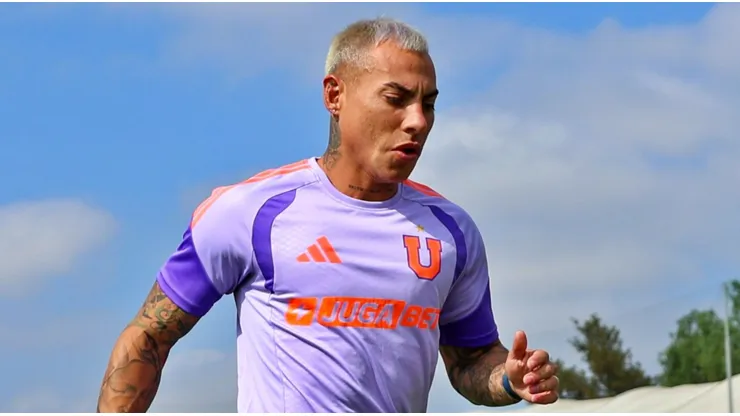 Edu Vargas será titular en el primer partido de la U en este 2026.
