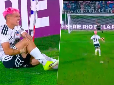 Tras polémico penal y lesión: La positiva noticia de Zavala en Colo Colo