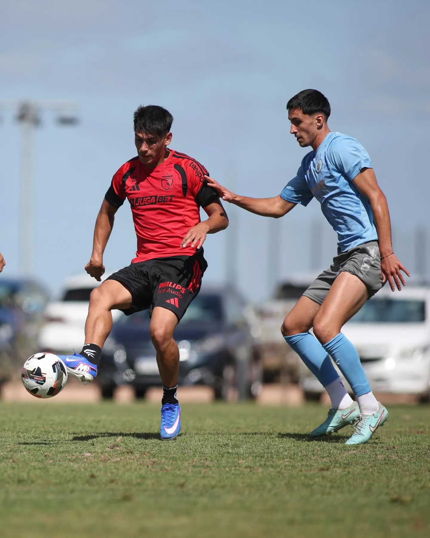 Colo Colo se queda con las ganas de jugar su amistoso con Deportes Recoleta. Foto: Colo Colo.