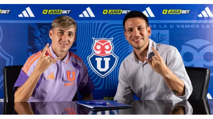 Salvador Negrete es oficialmente jugador de la Universidad de Chile