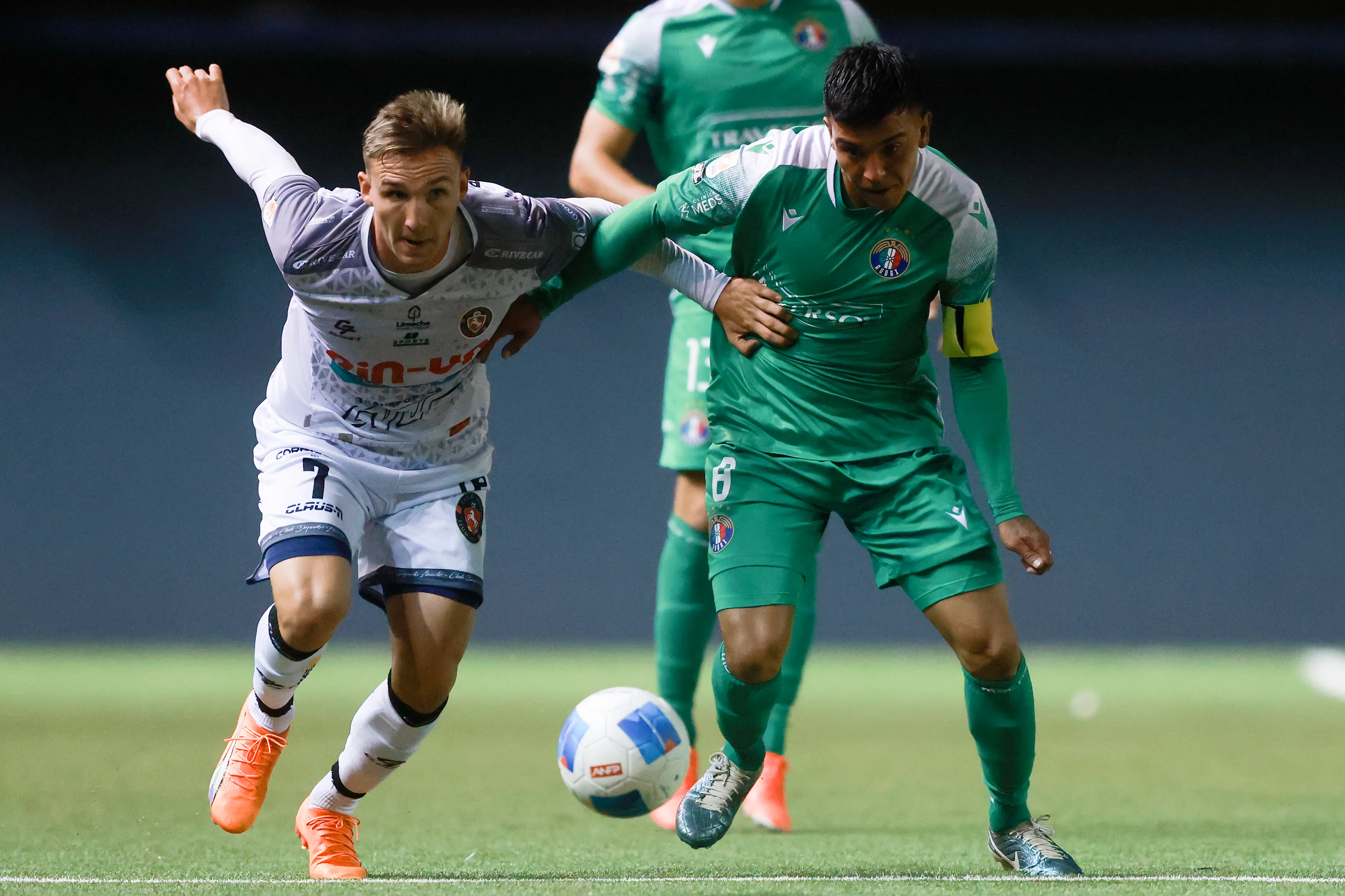 Marco Collao es uno de los capitanes de Audax Italiano. (Felipe Zanca/Photosport).