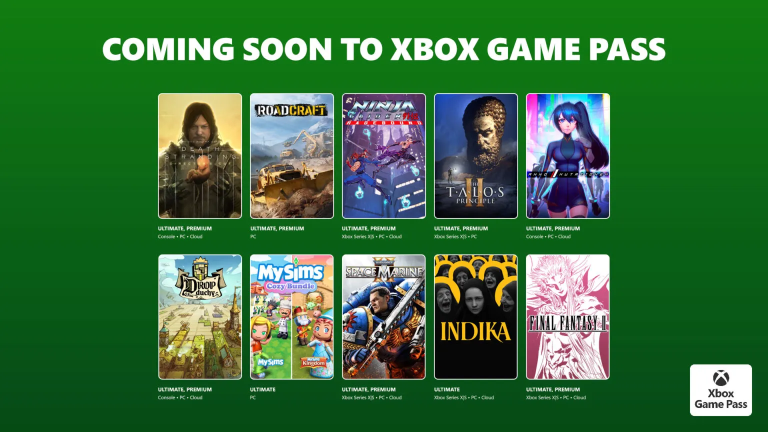 Los nuevos títulos que llegan a Game Pass de Xbox a finales de enero y principios de febrero. (Foto: Xbox)