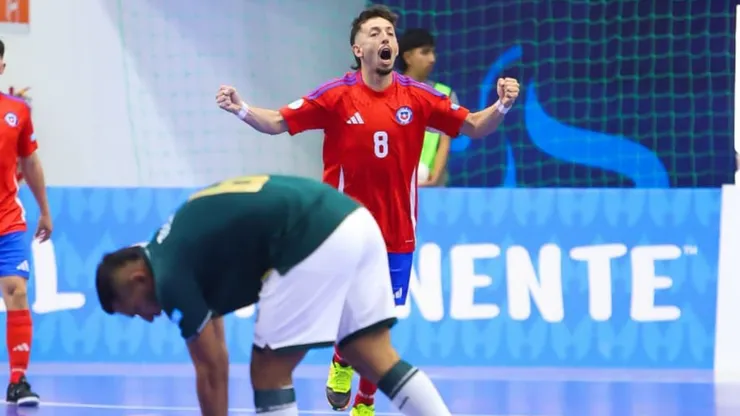 Chile debuta con el pie derecho en la Copa América de Futsal.