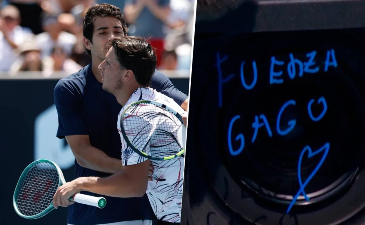 Luciano Darderi, 25 del ranking ATP, envía mensaje a Cristian Garin en Abierto de Australia Luciano Darderi, 25 del ranking ATP, envía mensaje a Cristian Garin en Abierto de Australia