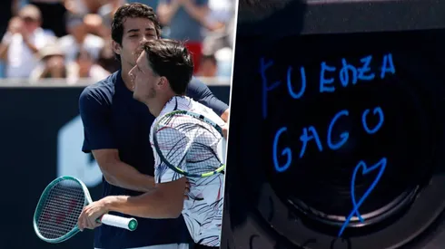 El italiano apoyó a su amigo Garin en el complejo momento que enfrenta