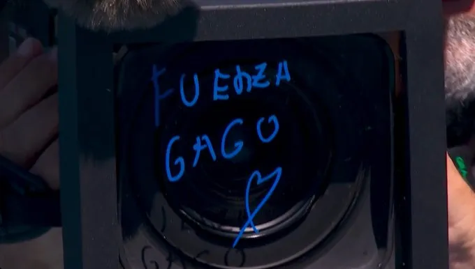 El mensaje de Darderi en apoyo de Garin