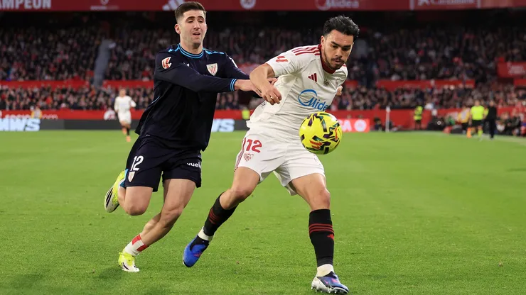 Gabriel Suazo volvió a ser titular en triunfo de Sevilla al Athletic Bilbao.