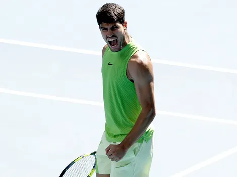 Alcaraz reacciona a la polémica "ayuda" a Sinner en Australia