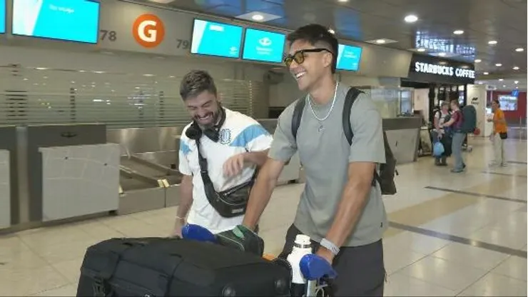 Damián Pizarro ya está en Argentina