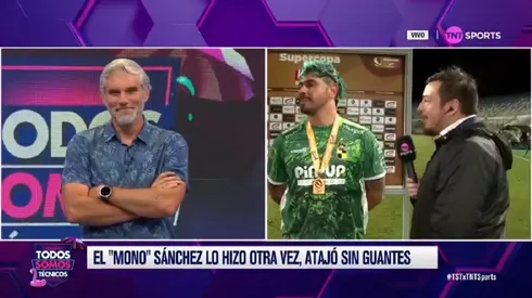 Manuel de Tezanos y Mono Sánchez protagonizaron un particular momento.