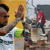 Colo Colo aplaude: enorme gesto de Vidal con víctimas de incendios