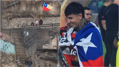 Erick Pulgar se puso con un tremendo aporte para las víctimas de los incendios.