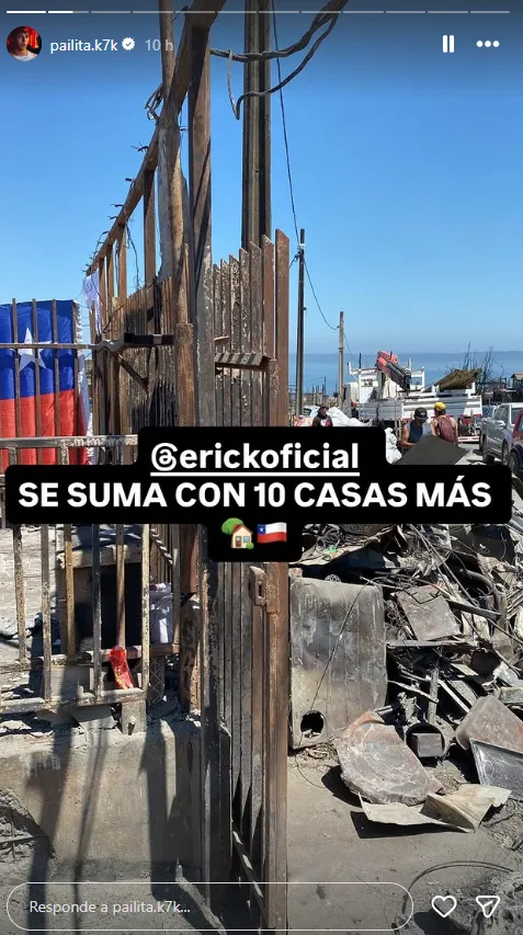 Erick Pulgar sorprendió con su tremendo aporte a las víctimas de los incendios en Chile. Foto: Instagram.
