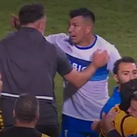 Escondido en los penales y tensión con Gary Medel: la especial tarde de Caputto
