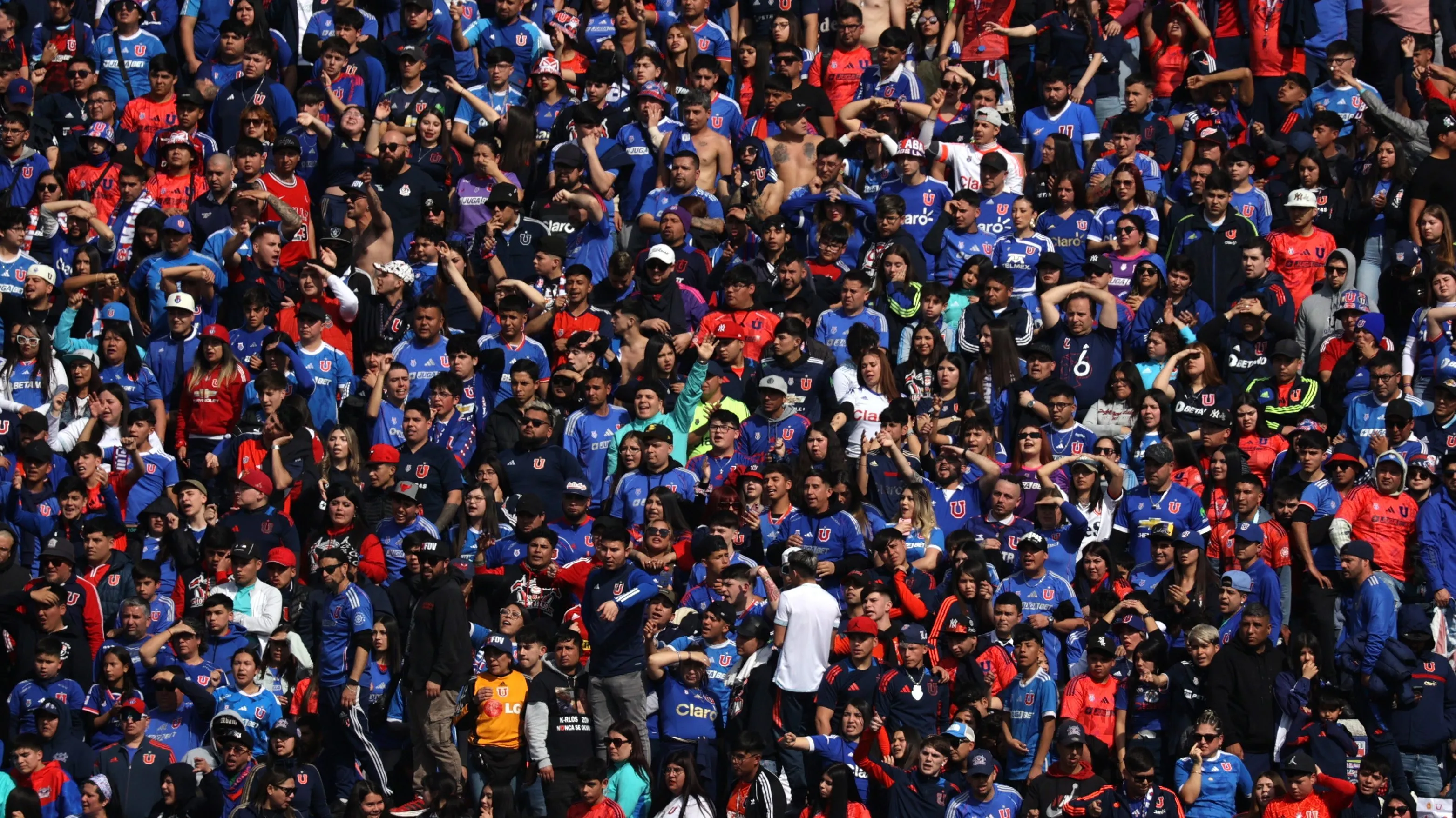 Saldrá caro ver a U. de Chile en el 2026.