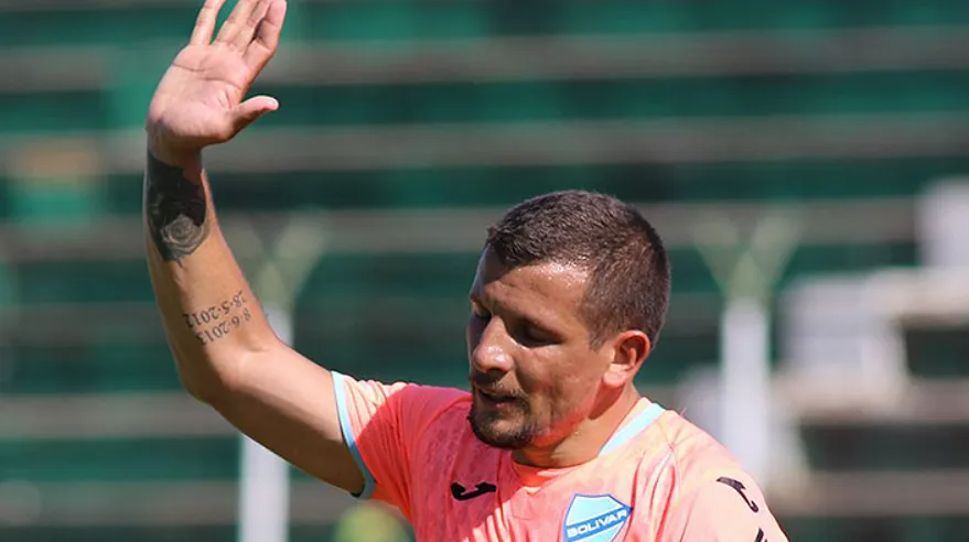 Emiliano Vecchio tuvo una corta pasada por el Bolívar de La Paz.