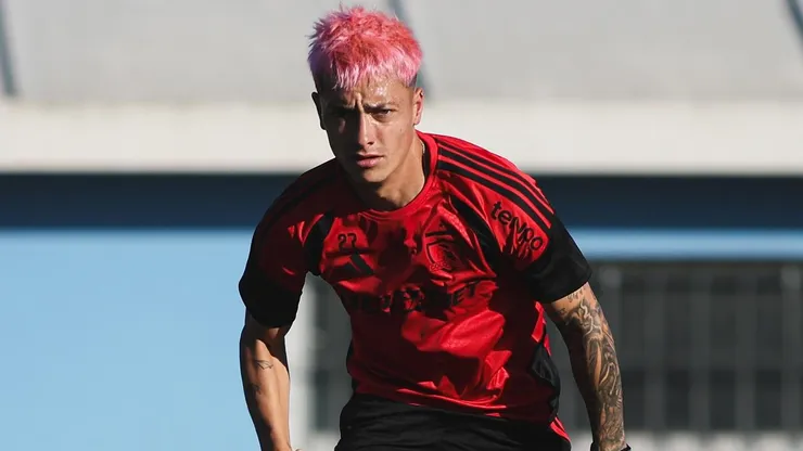 Cristián Zavala en la pretemporada de Colo Colo.