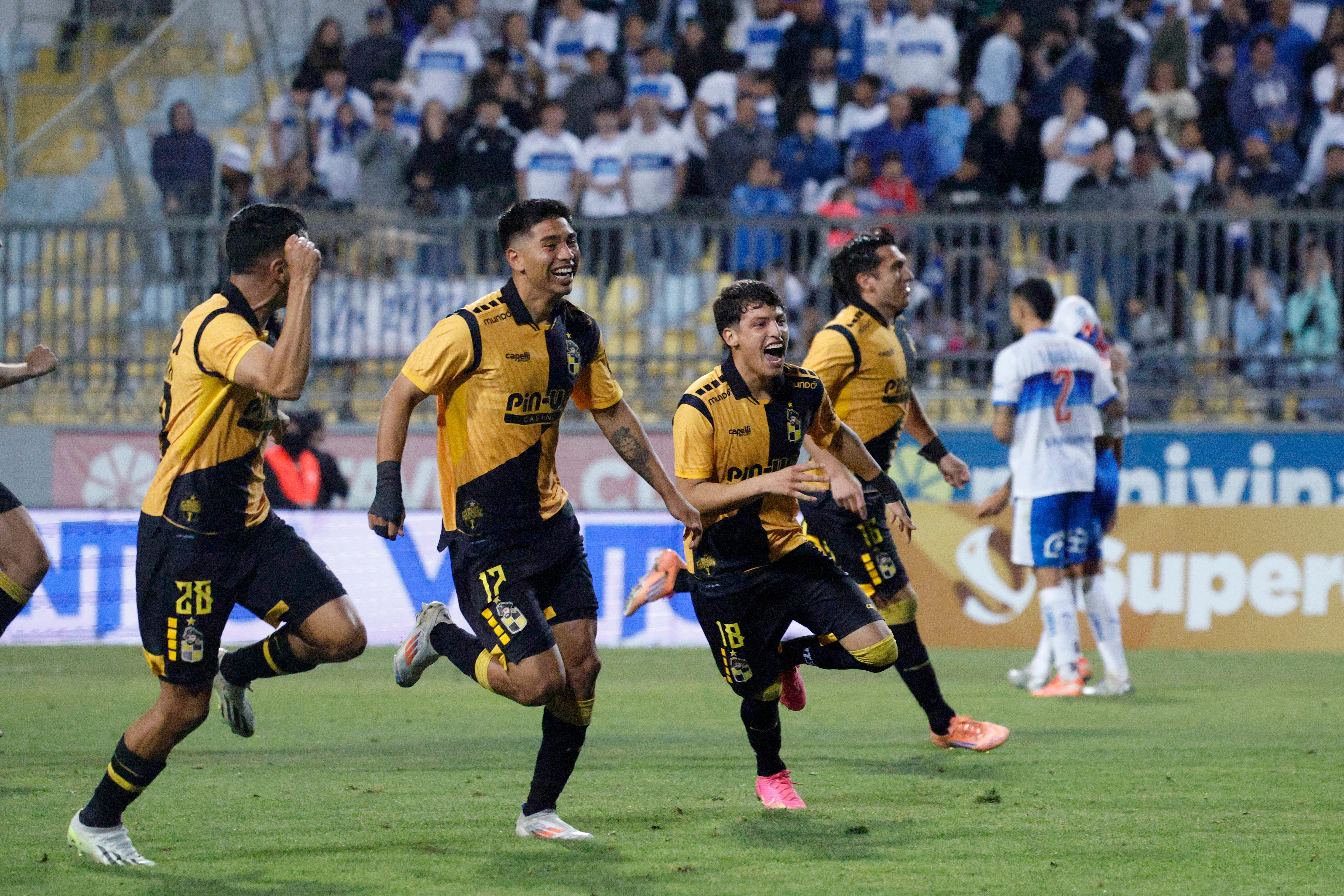 Francisco Salinas tuvo otra razón para celebrar en Coquimbo Unido. (Martin Thomas/Photosport).