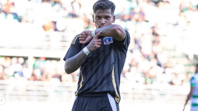 Jerall Astudillo, delantero de 18 años, marcó en la caída de Colo Colo Proyección ante Deportes Puerto Montt. Foto: Instagram.