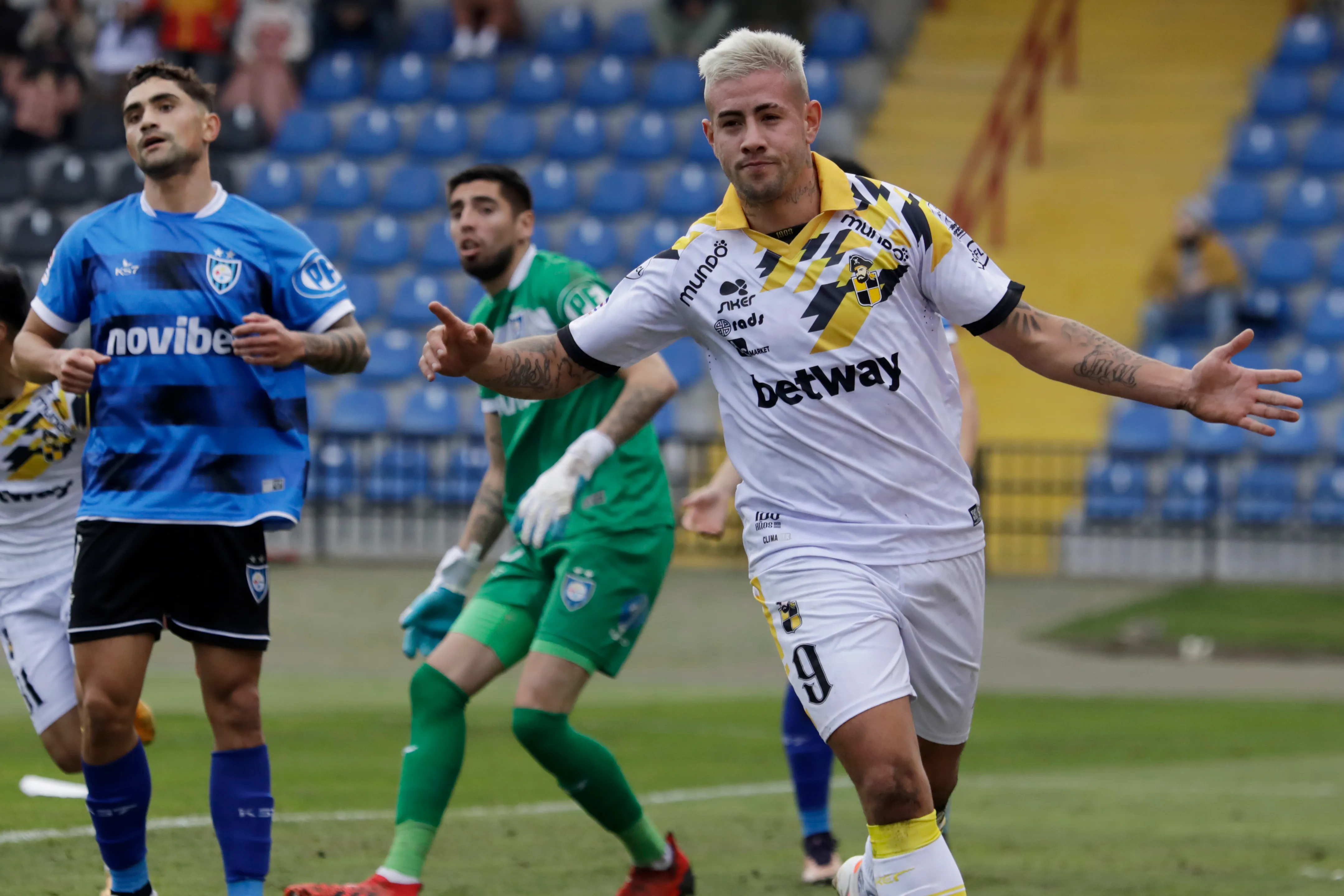 Holgado y sus goles en Coquimbo /Photosport