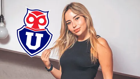 Nair Aliaga se anduvo enamorando de la hinchada de Universidad de Chile.