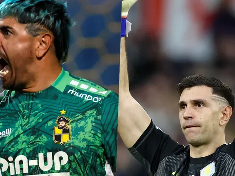 Comparan show del Mono Sánchez con el de Dibu en los penales