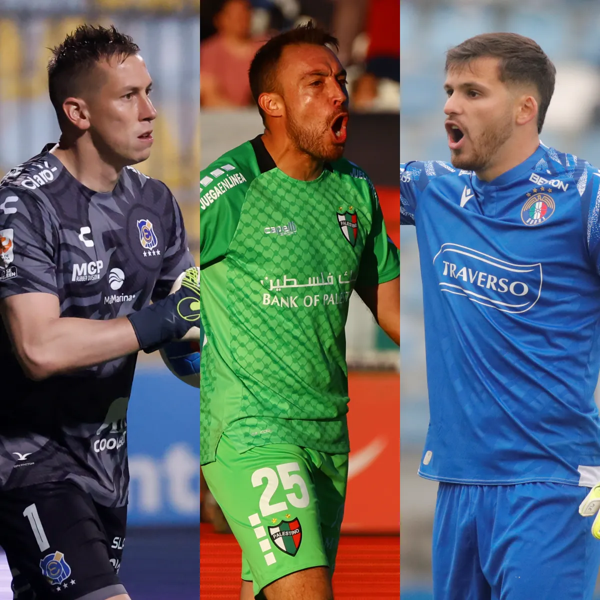 Las tres opciones de arqueros que podrían llegar a Colo Colo: González, Pérez y Ahumada