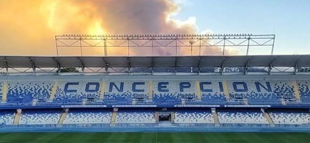 Así lucían los alrededores del recinto hace dos semanas.