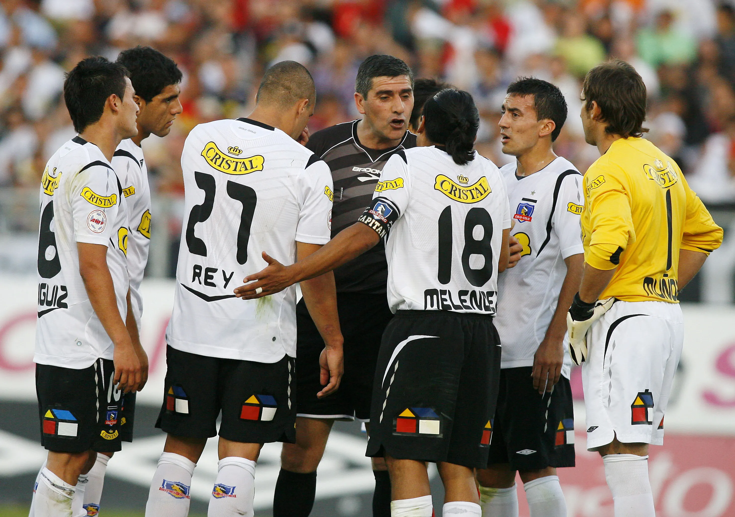 Carlos Chandía en su época de futbolista durante la temporada 2009. (CLAUDIO DIAZ / PHOTOSPORT).