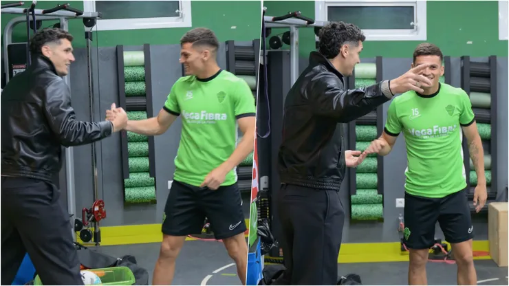 Matías Dituro recibió a Lucas Cepeda en Elche