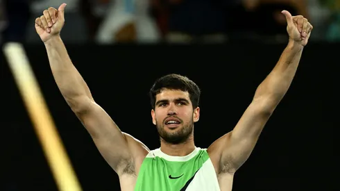 Carlos Alcaraz está en semifinales de Australia.