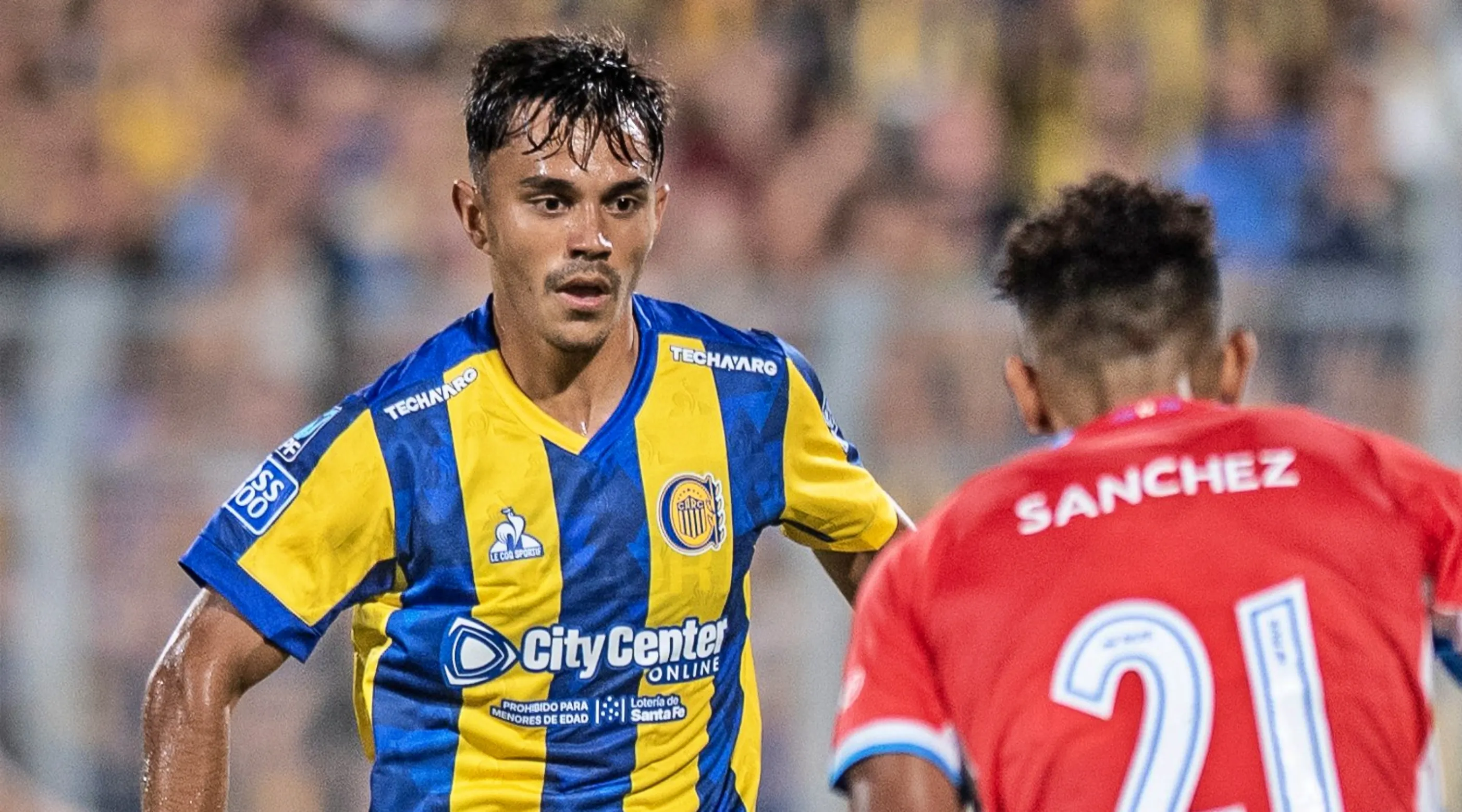 Vicente Pizarro sigue firme como titular de Rosario Central. Foto: Archivo.