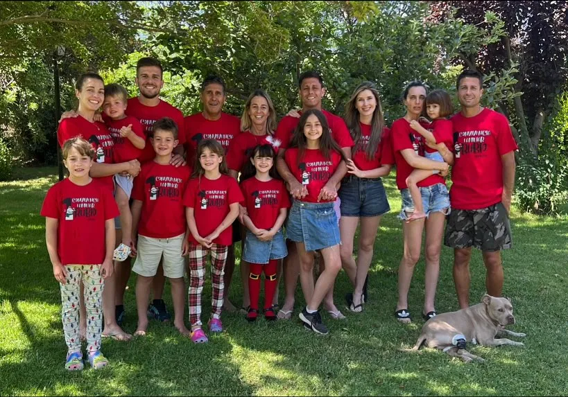 Foto familiar de los Rubio