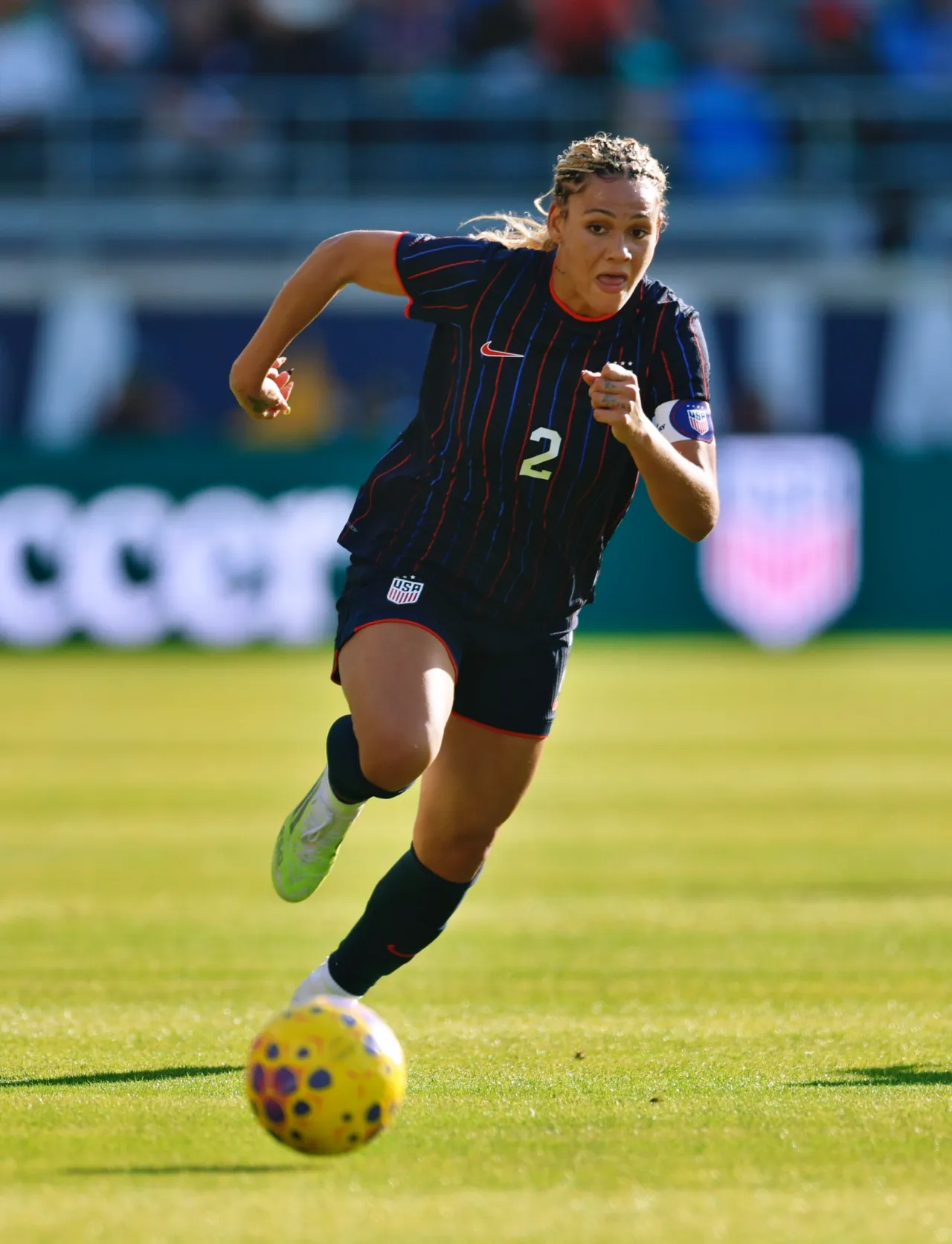 Trinity Rodman, la gran figura de Estados Unidos que enfrentará a la Selección Chilena Femenina (Getty Images)