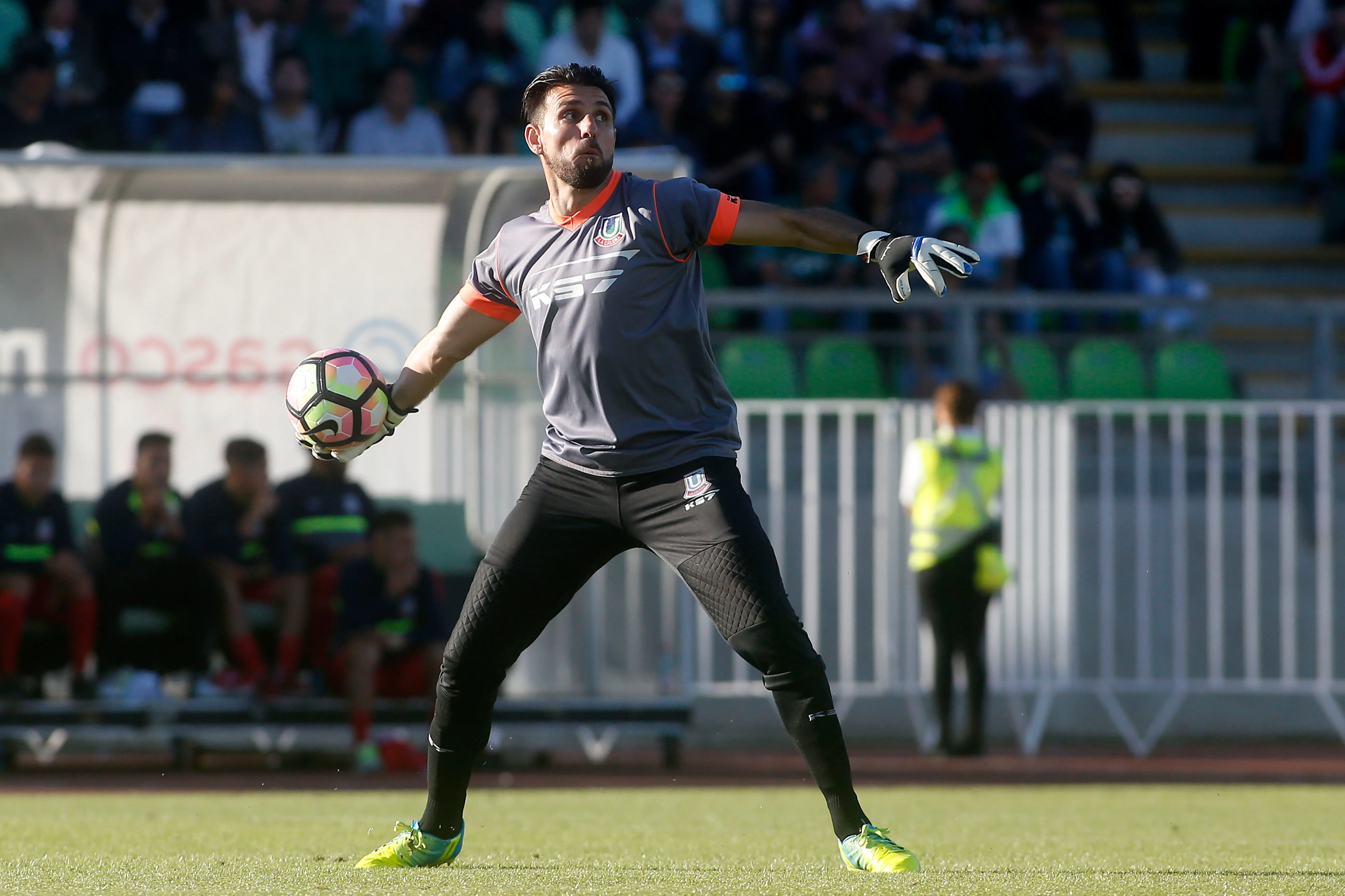 Lucas Giovini es uno de los arqueros más importantes en la historia de Unión La Calera. | Foto: Photosport.