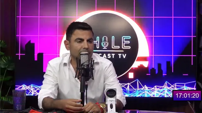 César Villegas visitó el Almanaque de Florete. (Captura YouTube).