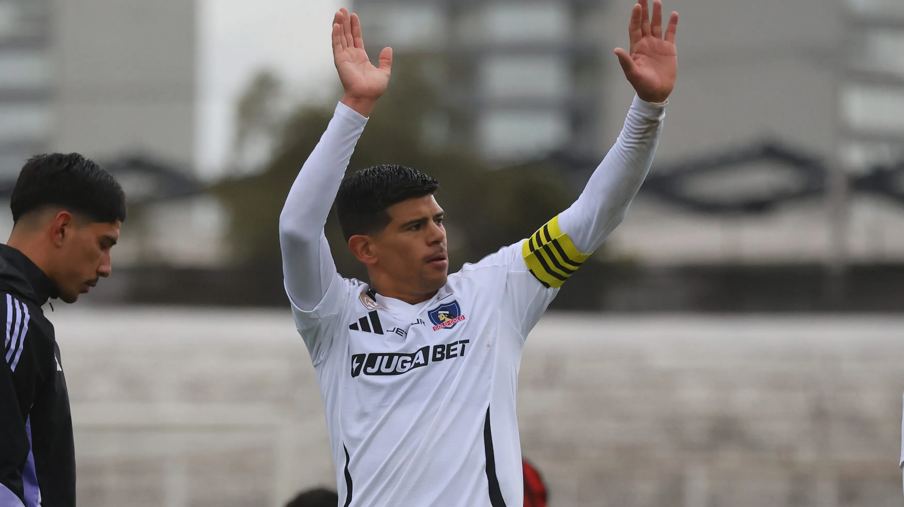 Esteban Pavez tiene todo listo para irse de Colo Colo. Foto: Photosport.
