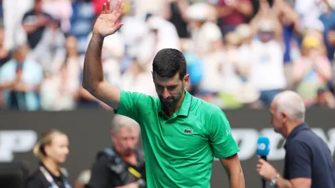 Novak Djokovic clasificó a semifinales en Australia con mucha suerte.