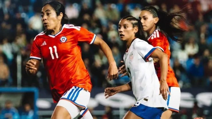 La Selección Chilena Femenina no fue capaz ante Estados Unidos.