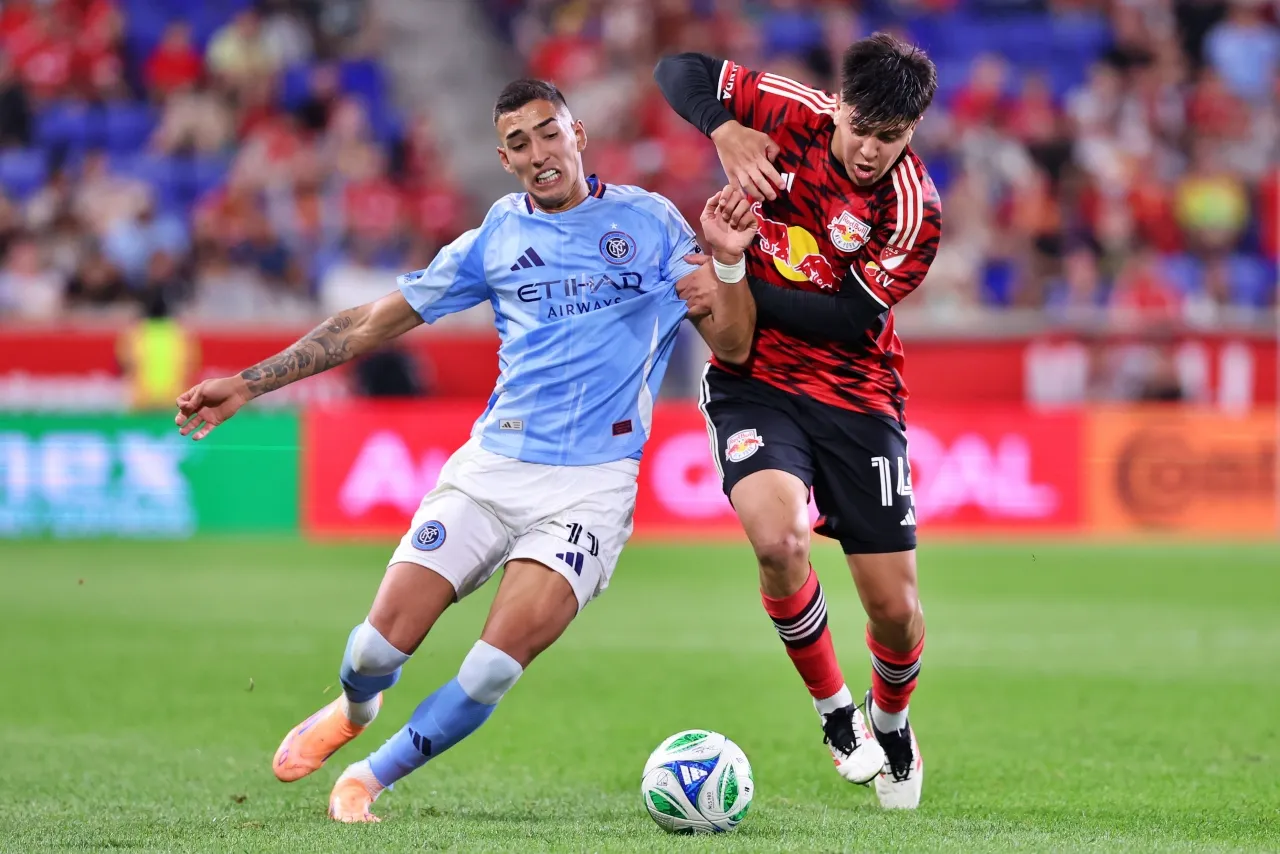 Marcelo Morales en sus pocos partidos con New York Red Bulls (Getty Images)