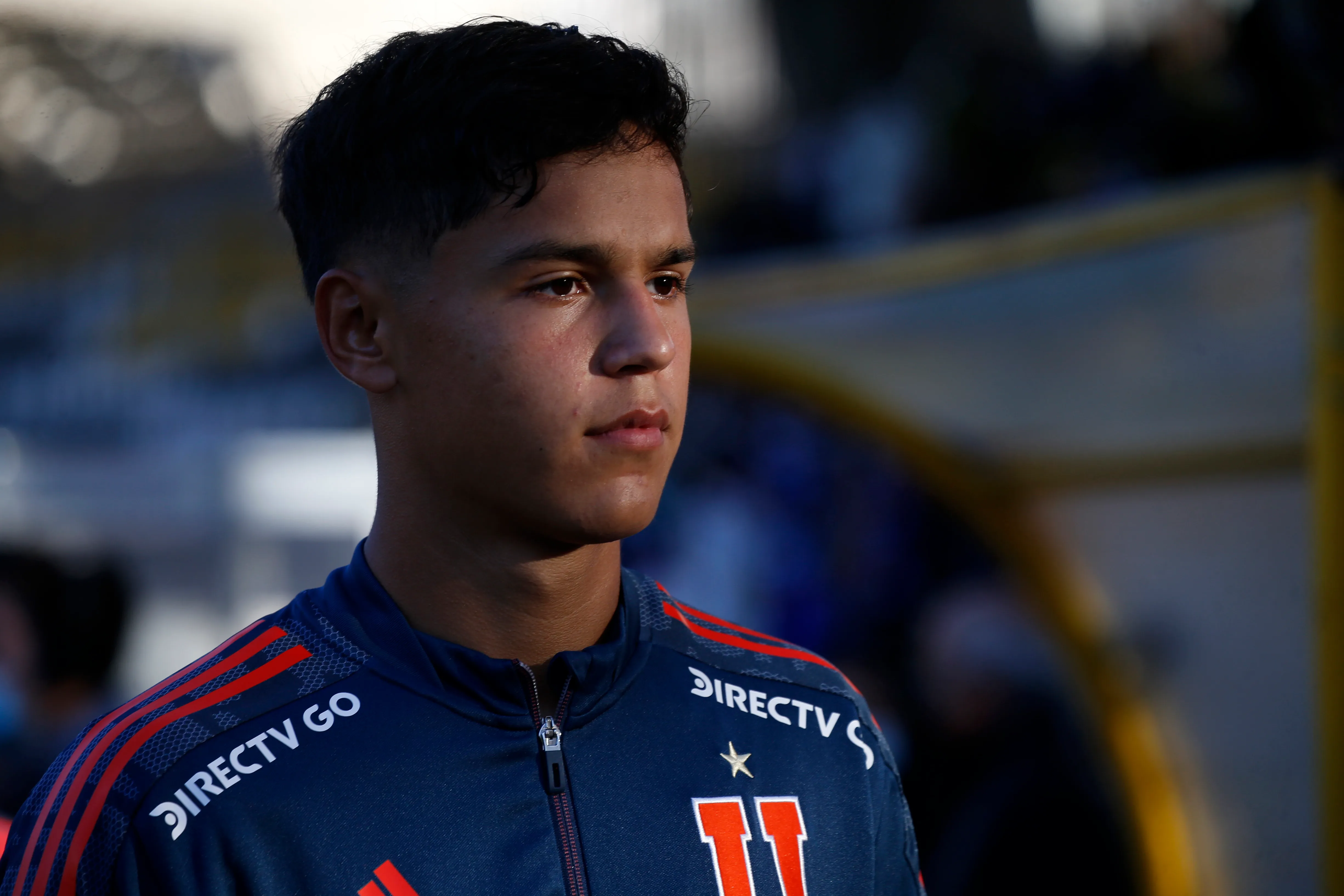 Ignacio Sáez, uno de los tres arqueros azules del primer equipo. (Andres Pina/Photosport).