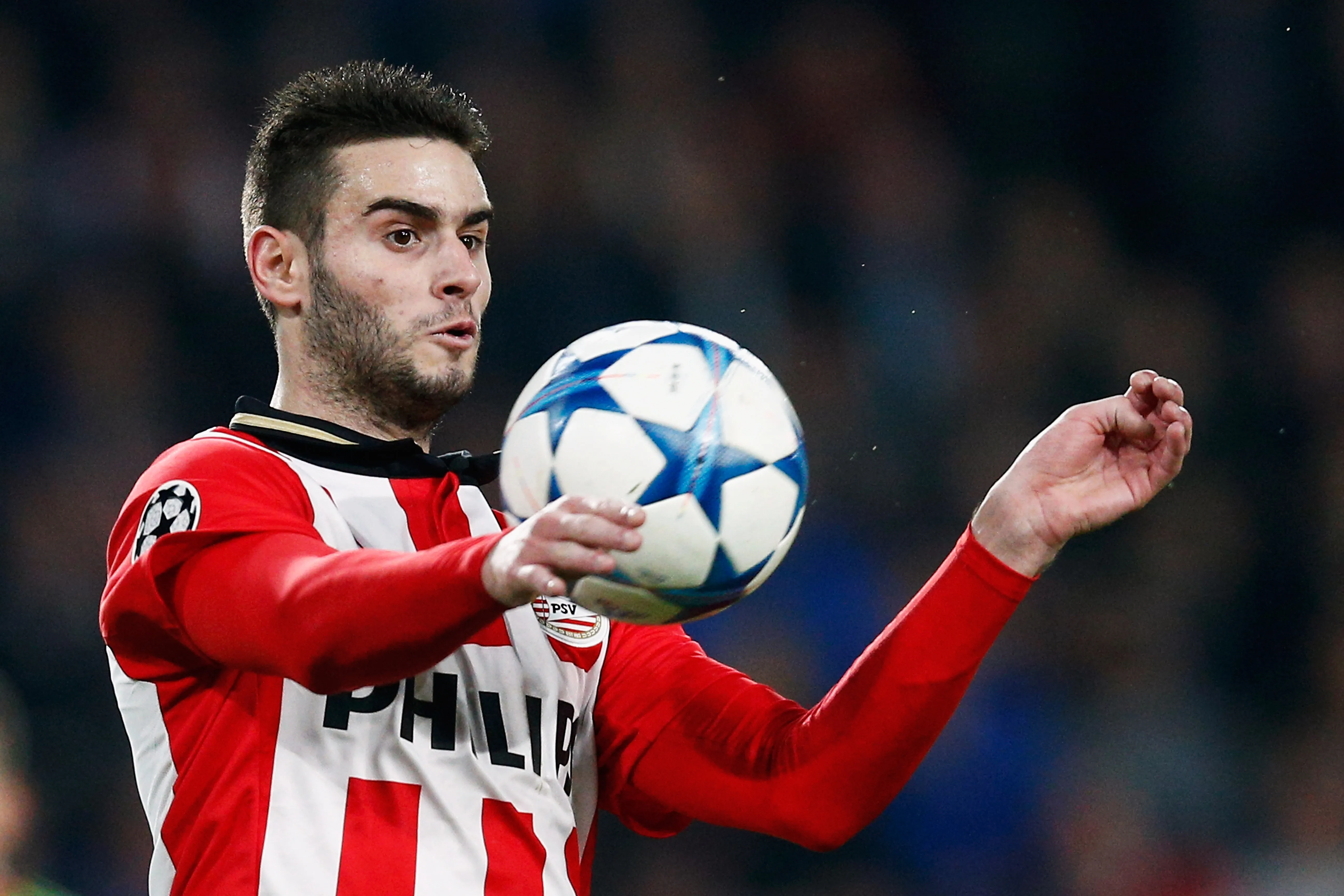 Gastón Pereiro vivió su mejor etapa en PSV, donde jugó 155 partidos y anotó 49 goles. Imagen: Getty