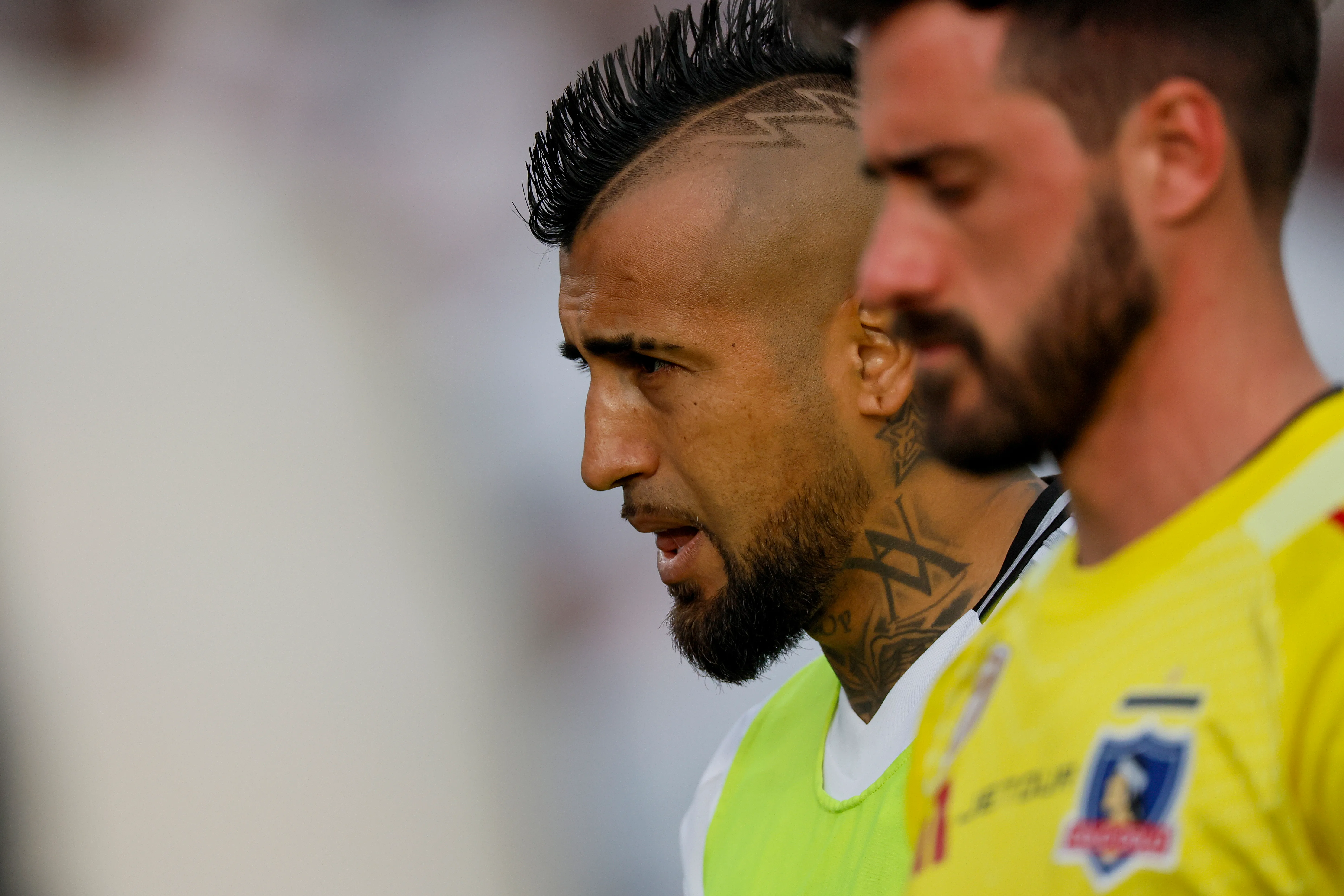 Fernando De Paul será el capitán de Colo Colo por encima de Arturo Vidal. Foto: Photosport.