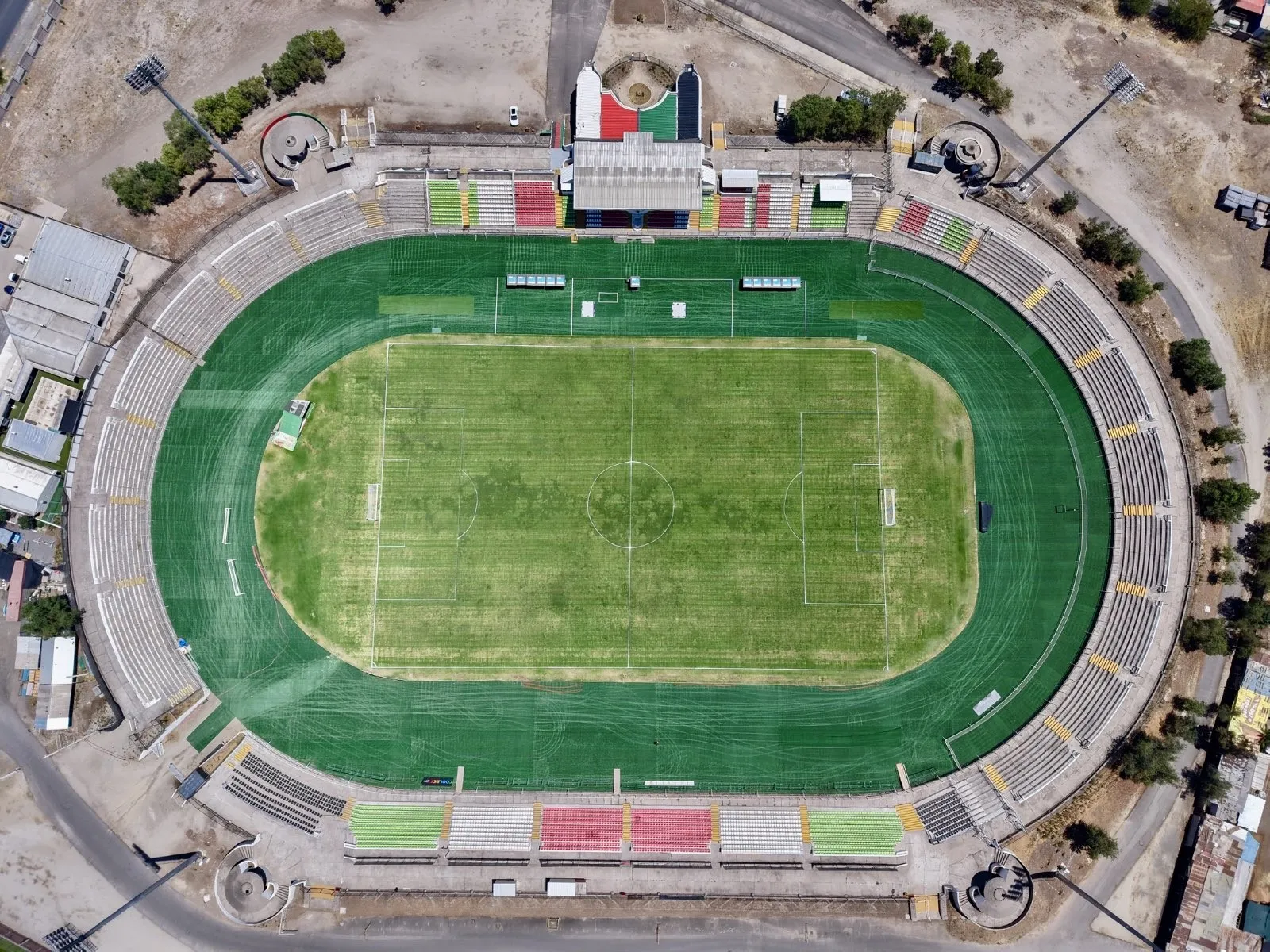 Así luce ahora el Municipal de Palestino